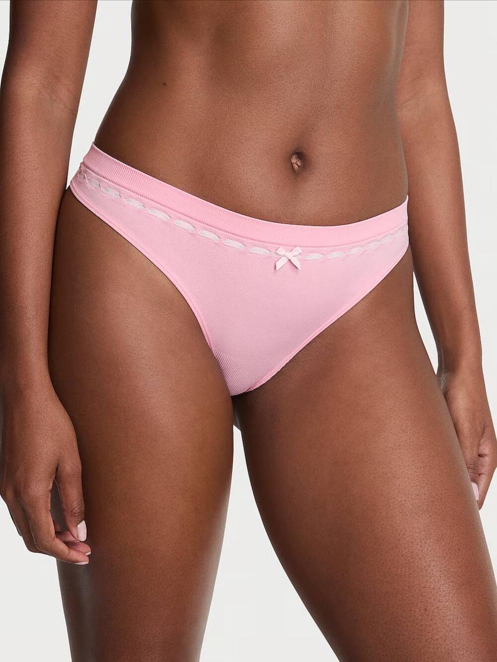 Трусики стрінги Seamless Розмір М Petal Pink (7ISA)