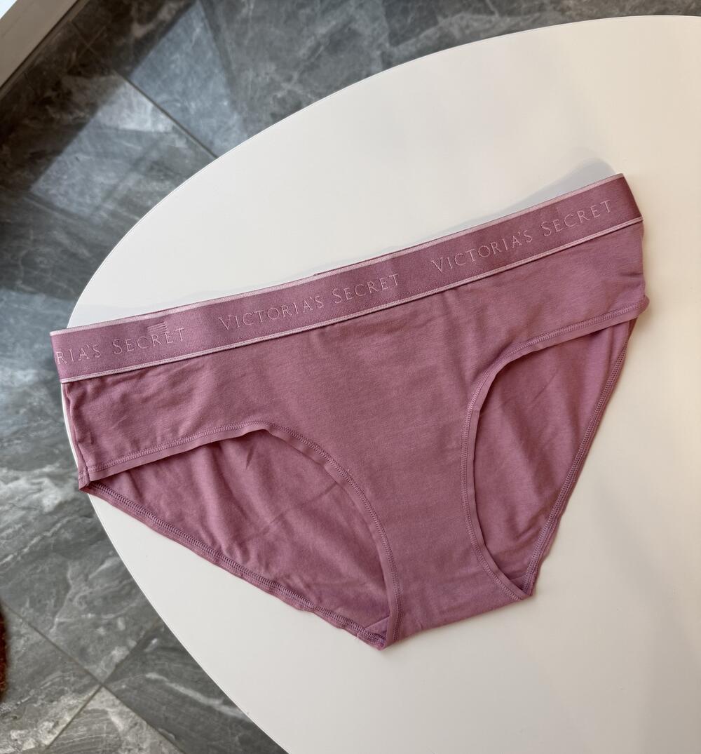 Logo Cotton Modern Brief Panty Розмір L Рожеві